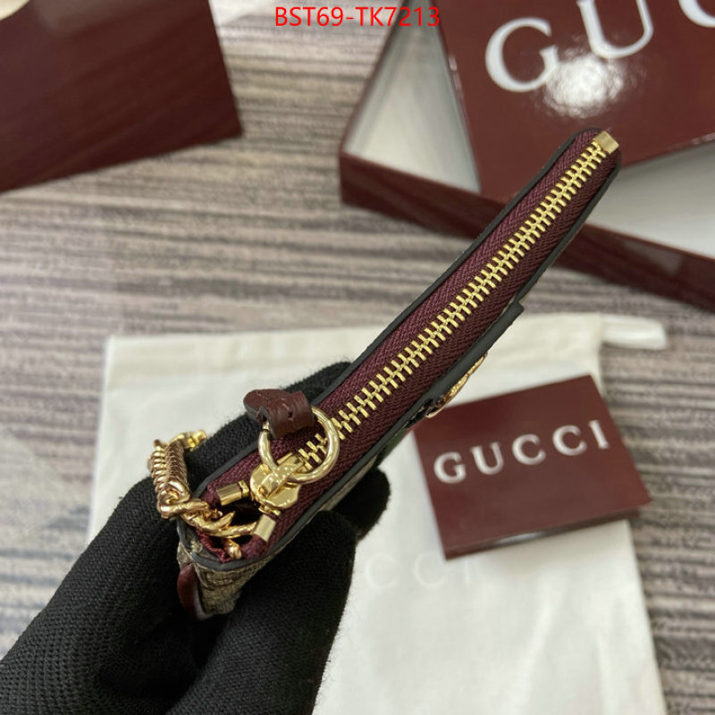 Gucci Bags(TOP)-Wallet- where to buy replicas ID: TK7213 $: 69USD,