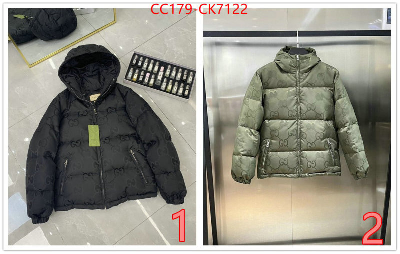 Down jacket Men-Gucci high-end designer ID: CK7122 $: 179USD