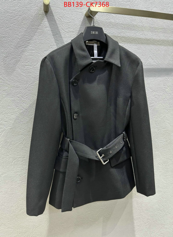 Clothing-Dior top quality ID: CK7368 $: 139USD