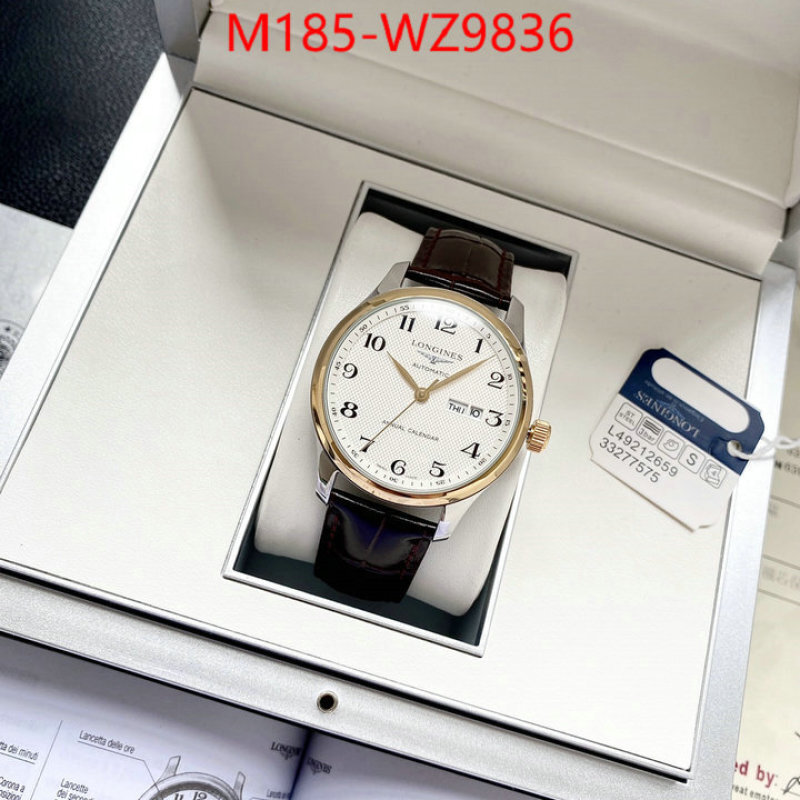 Watch(4A)-Longines how to buy replica shop ID: WZ9836 $: 185USD