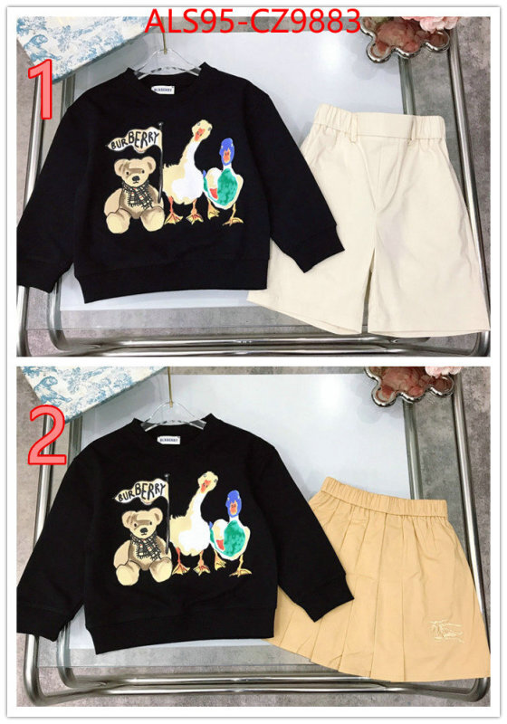 Kids clothing-Burberry best quality designer ID: CZ9883 $: 95USD
