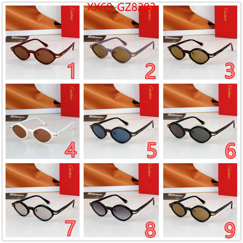 Glasses-Cartier fake cheap best online ID: GZ8203 $: 69USD
