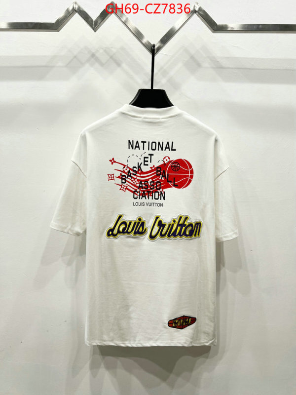 Clothing-LV best quality replica ID: CZ7836 $: 69USD