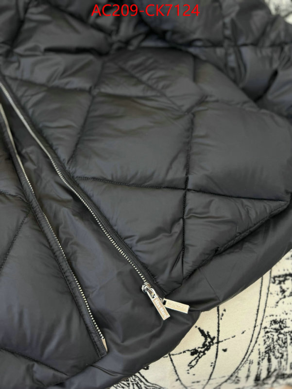Down jacket Women-MaxMara buy best high-quality ID: CK7124 $: 209USD