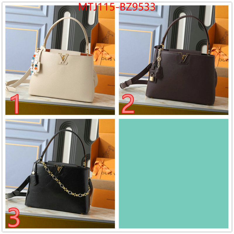 LV Bags(4A)-Handbag Collection- what ID: BZ9533 $: 115USD,