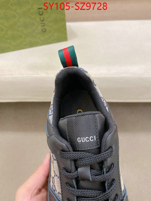 Men Shoes-Gucci 1:1 replica wholesale ID: SZ9728 $: 105USD