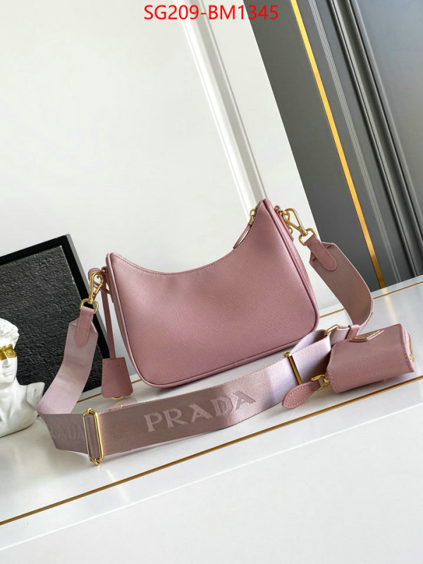 Prada Bags(TOP)-Crossbody- good quality replica ID: BM1345 $: 209USD,