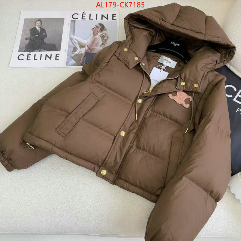 Down jacket Women-Celine replica for cheap ID: CK7185 $: 179USD