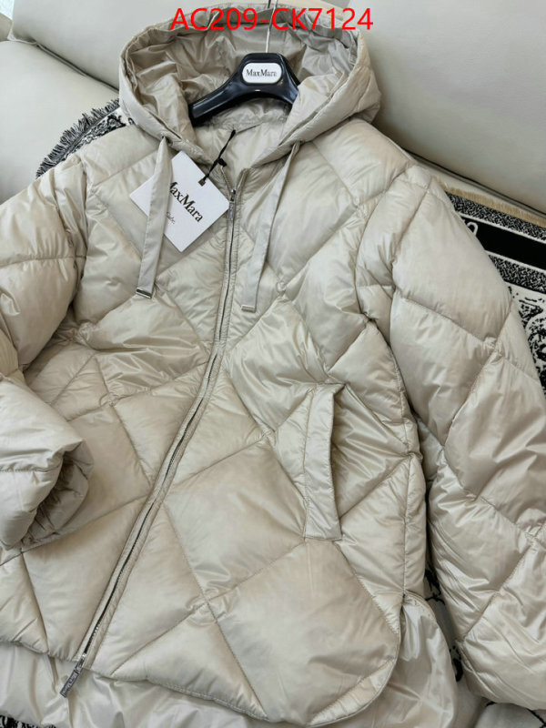 Down jacket Women-MaxMara buy best high-quality ID: CK7124 $: 209USD