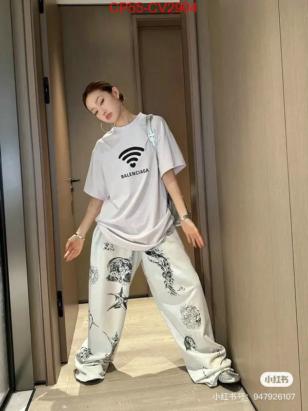 Clothing-Balenciaga replcia cheap ID: CV2904 $: 55USD