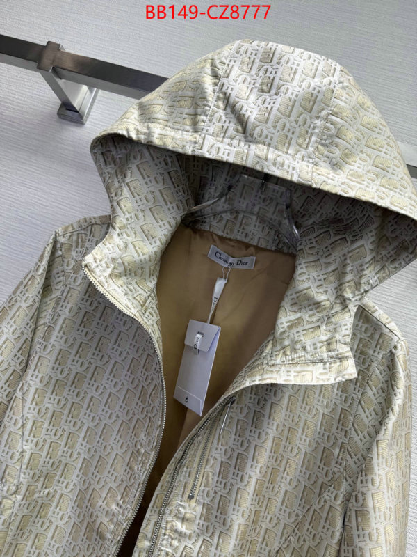 Clothing-Dior shop designer replica ID: CZ8777 $: 149USD