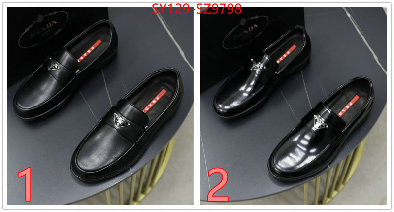 Men shoes-Prada top 1:1 replica ID: SZ9798 $: 129USD