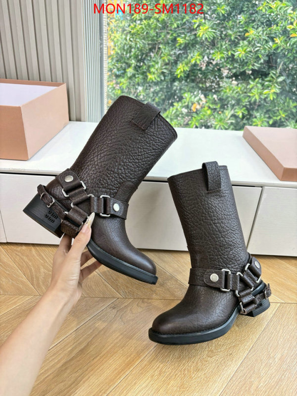 Women Shoes-Miu Miu quality replica ID: SM1182 $: 189USD