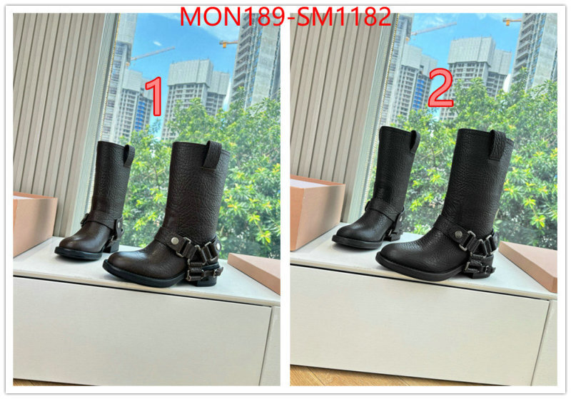 Women Shoes-Miu Miu quality replica ID: SM1182 $: 189USD