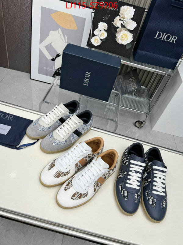 Women Shoes-Dior where can i buy the best 1:1 original ID: SZ9206 $: 115USD