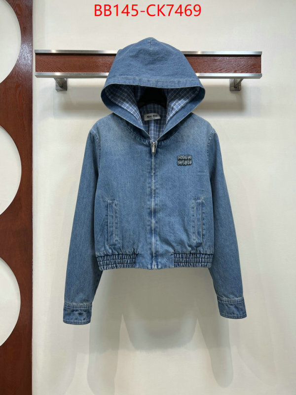 Clothing-MIU MIU 1:1 ID: CK7469 $: 145USD