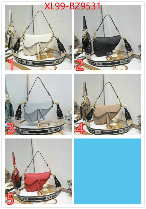 Dior Bags(4A)-Saddle- aaaaa+ class replica ID: BZ9531 $: 99USD,