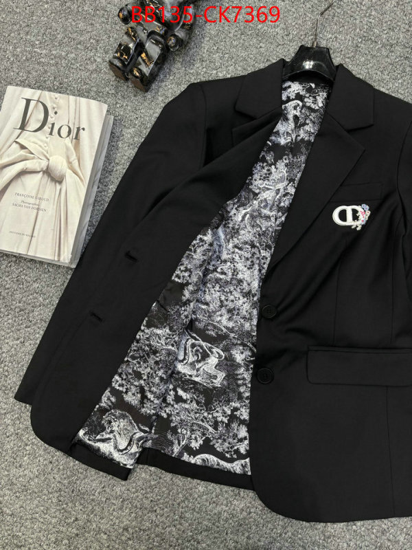 Clothing-Dior what best replica sellers ID: CK7369 $: 135USD