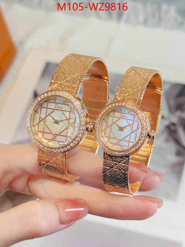 Watch(4A)-Dior buy 1:1 ID: WZ9816 $: 105USD