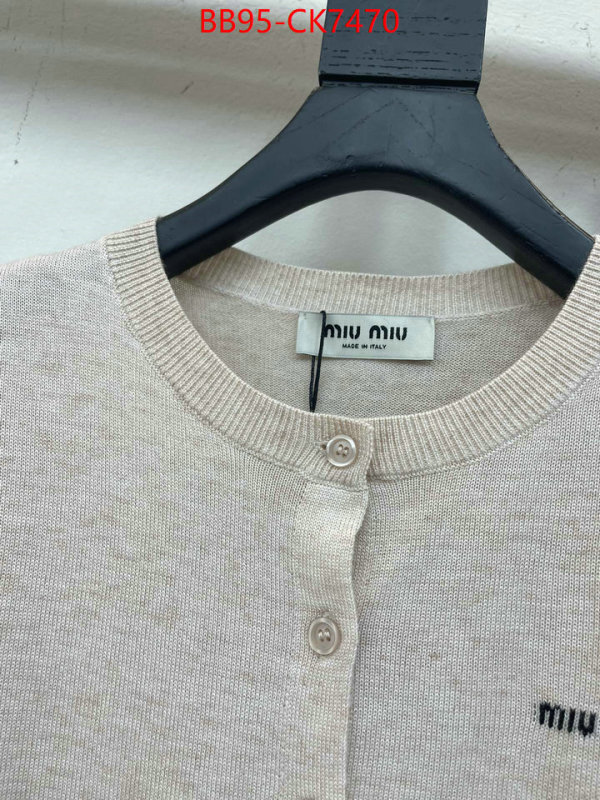 Clothing-MIU MIU is it ok to buy ID: CK7470 $: 95USD