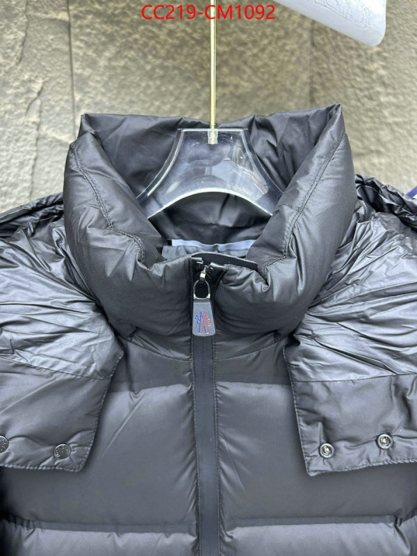 Down jacket Men-Moncler the most popular ID: CM1092 $: 219USD