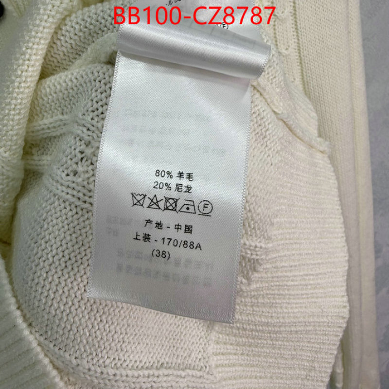 Clothing-Dior cheap wholesale ID: CZ8787 $: 100USD