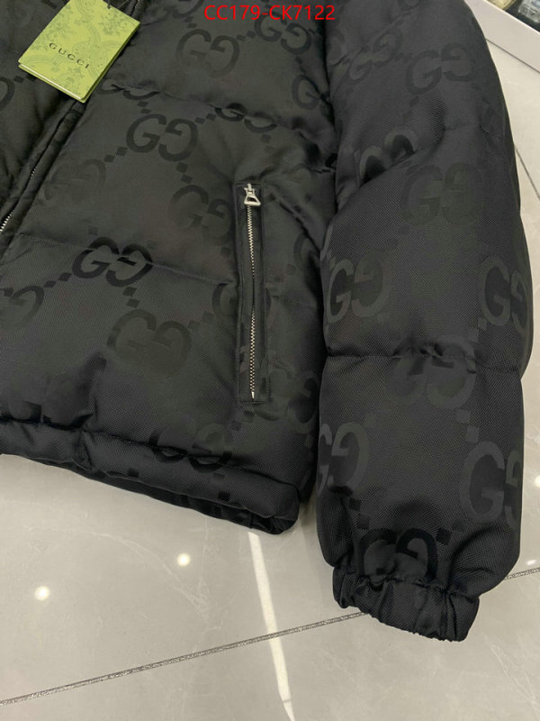 Down jacket Men-Gucci high-end designer ID: CK7122 $: 179USD