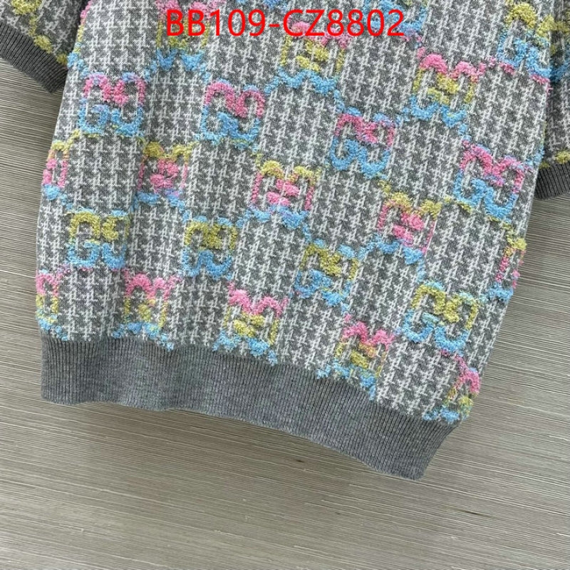 Clothing-Gucci shop ID: CZ8802 $: 109USD