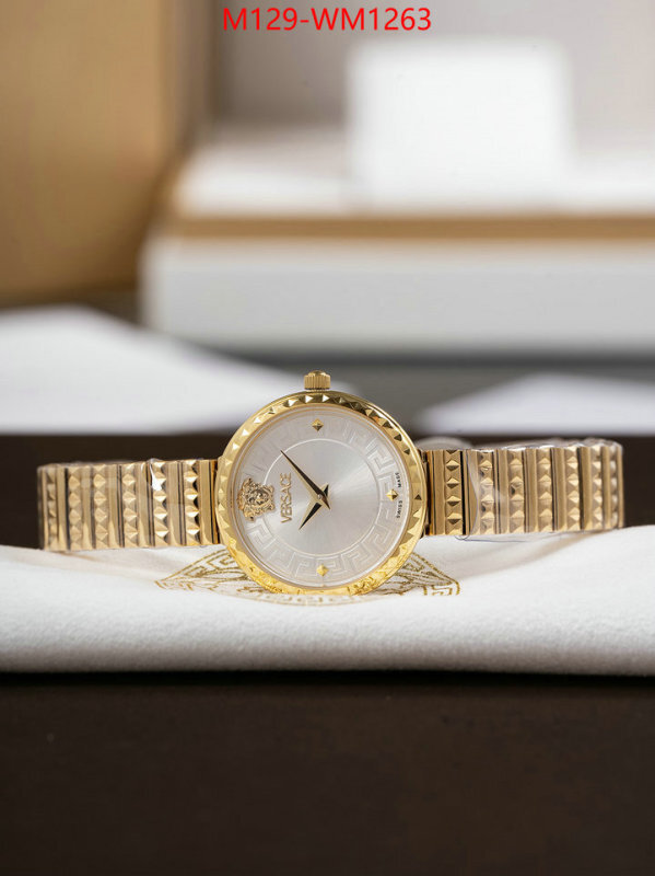 Watch(4A)-Versace is it ok to buy replica ID: WM1263 $: 129USD