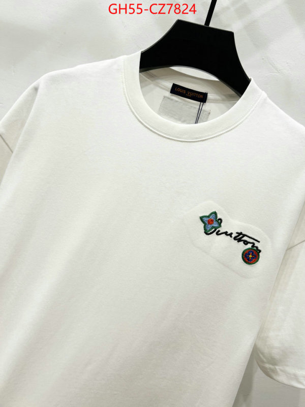 Clothing-LV high quality perfect ID: CZ7824 $: 55USD