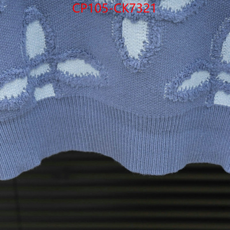Clothing-LV outlet 1:1 replica ID: CK7321 $: 105USD