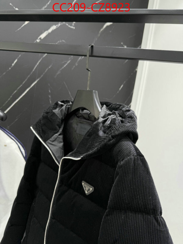Down jacketMen-Prada copy ID: CZ8923 $: 209USD