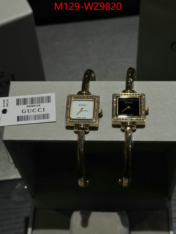 Watch(4A)-Gucci buy cheap ID: WZ9820 $: 129USD