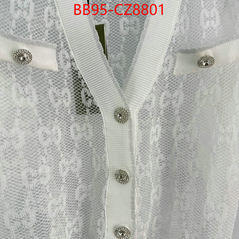 Clothing-Gucci where to buy the best replica ID: CZ8801 $: 95USD