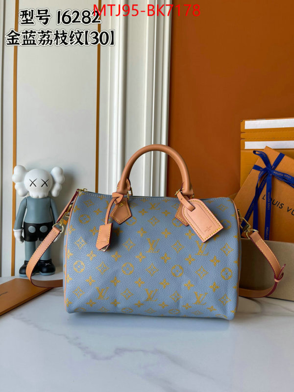 LV Bags(4A)-Speedy- website to buy replica ID: BK7178 $: 95USD,
