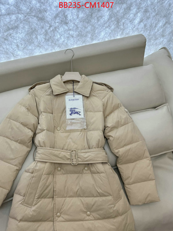Down jacket Women-Burberry aaaaa replica designer ID: CM1407 $: 235USD