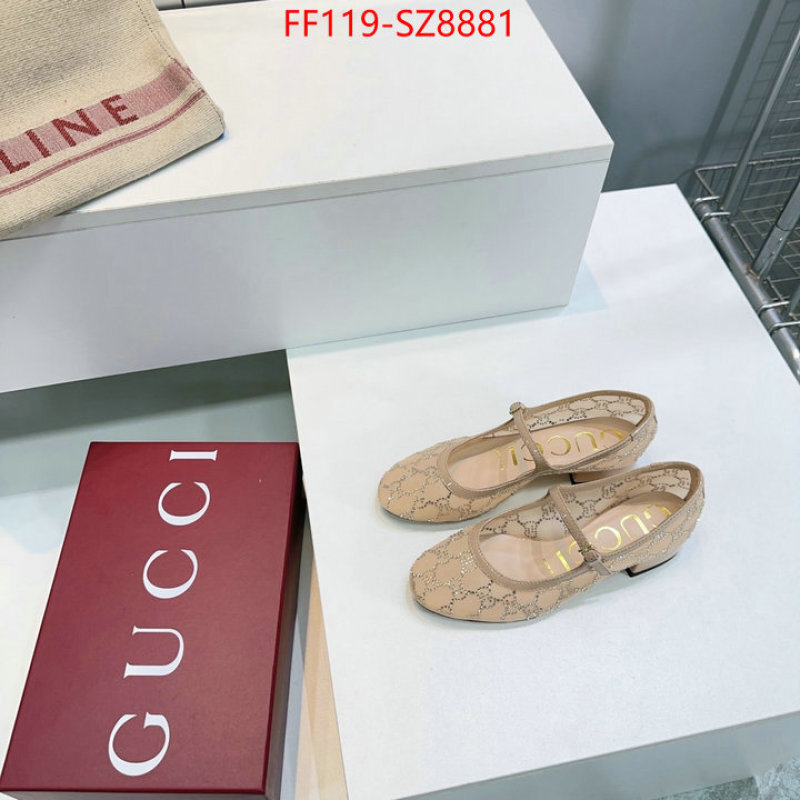 Women Shoes-Gucci shop cheap high quality 1:1 replica ID: SZ8881 $: 119USD