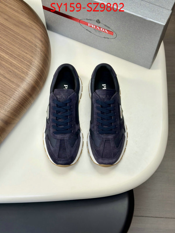 Men shoes-Prada aaaaa+ replica designer ID: SZ9802 $: 159USD