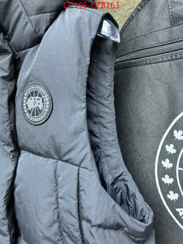 Down jacket Women-Canada Goose luxury cheap replica ID: CZ8163 $: 195USD