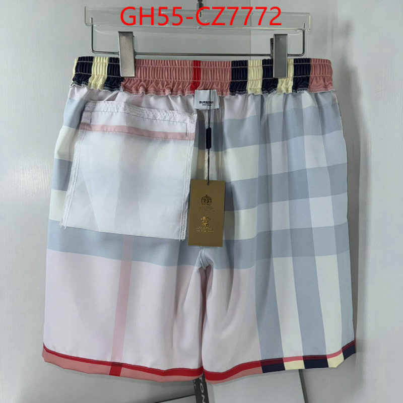 Clothing-Burberry the quality replica ID: CZ7772 $: 55USD