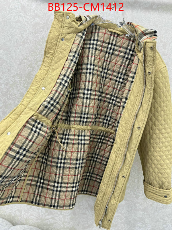 Clothing-Burberry replica wholesale ID: CM1412 $: 125USD