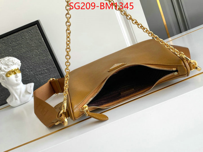Prada Bags(TOP)-Crossbody- good quality replica ID: BM1345 $: 209USD,
