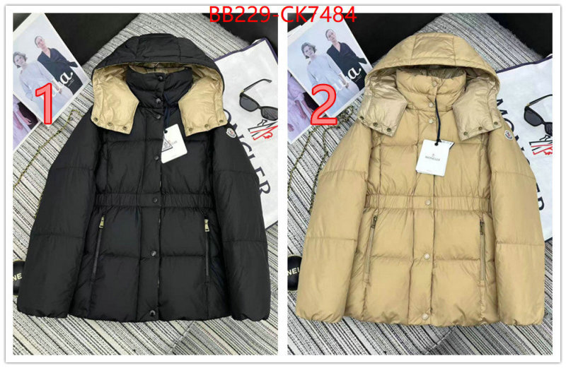 Down jacket Women-Moncler perfect replica ID: CK7484 $: 229USD
