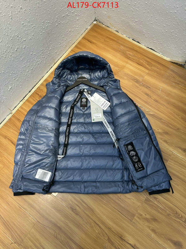 Down jacket Women-Canada Goose shop the best high quality ID: CK7113 $: 179USD