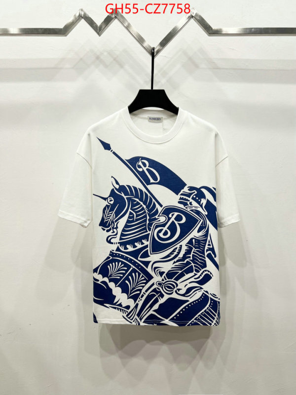 Clothing-Burberry hot sale ID: CZ7758 $: 55USD