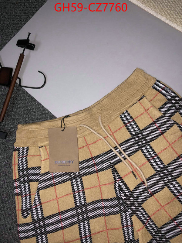 Clothing-Burberry replica best ID: CZ7760 $: 59USD