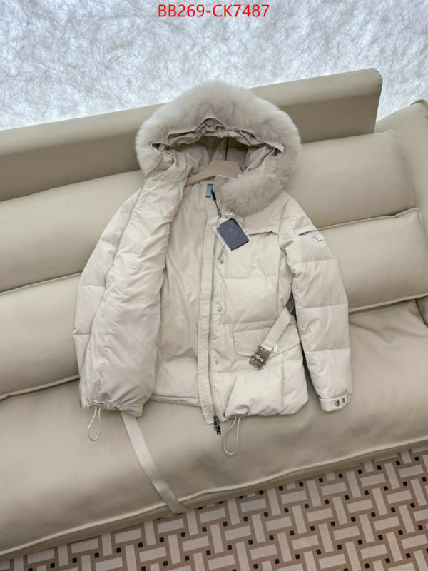 Down jacket Women-Prada website to buy replica ID: CK7487 $: 269USD