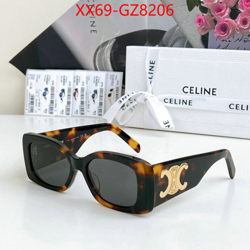 Glasses-CELINE where can i find ID: GZ8206 $: 69USD