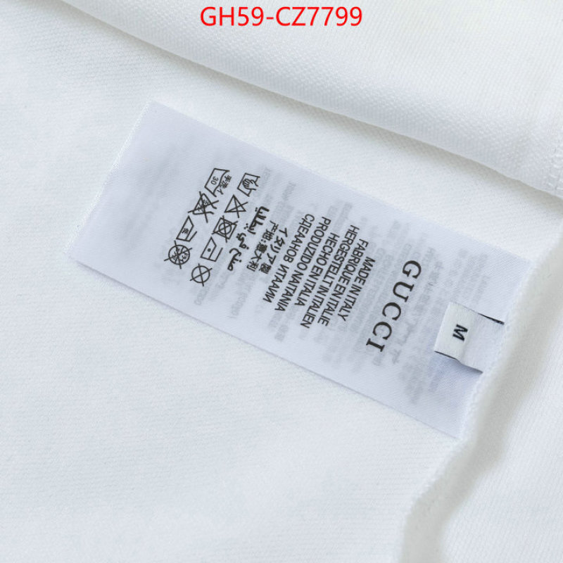 Clothing-Gucci best replica new style ID: CZ7799 $: 59USD