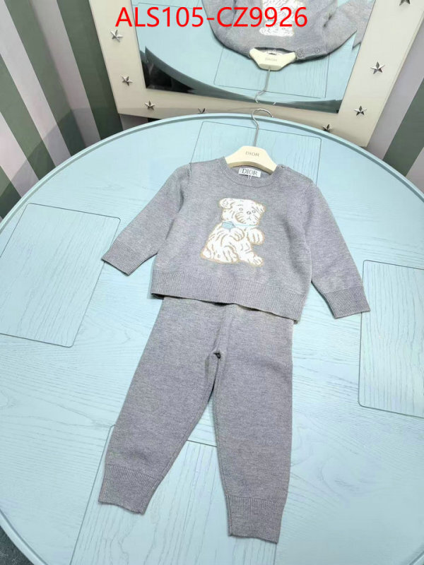 Kids clothing-Dior unsurpassed quality ID: CZ9926 $: 105USD